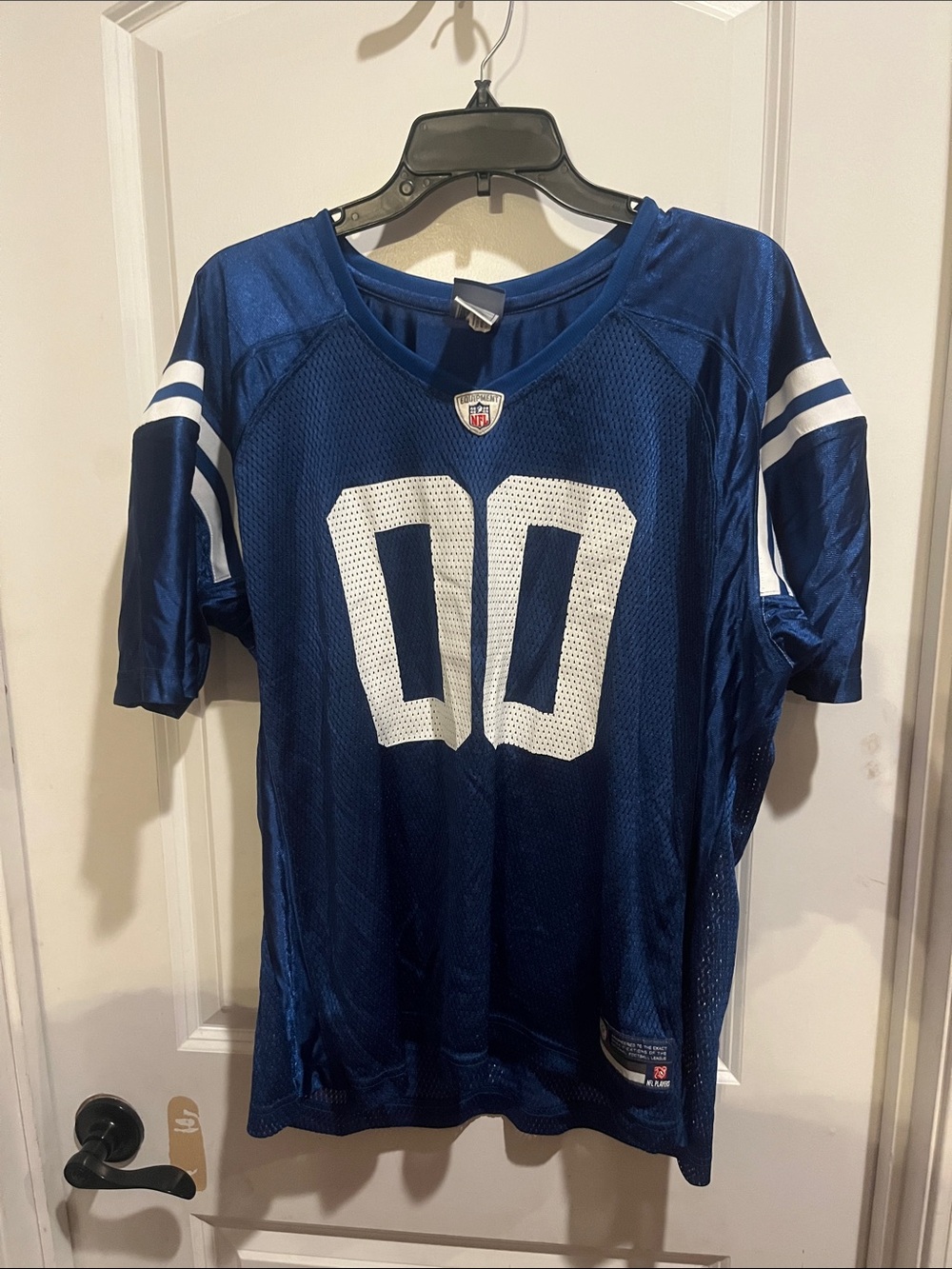 Women’s Indianapolis Colts Football Jersey Top with White Accents